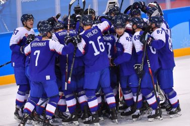 Kórea Pjongčang ZOH2018 hokej Slovensko OŠ Rusko