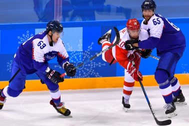 Kórea Pjongčang ZOH2018 hokej Slovensko OŠ Rusko