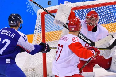 Kórea Pjongčang ZOH2018 hokej Slovensko OŠ Rusko