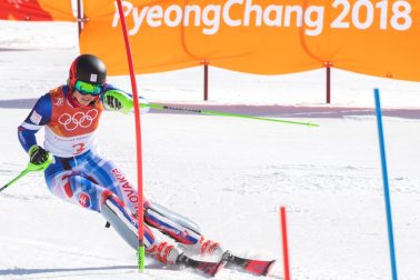 Kórea Pjongčang ZOH2018 Slalom Ženy 2. kolo Vlhová