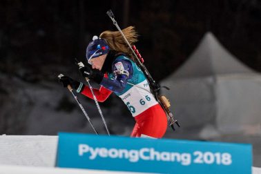 Kórea Pjongčang ZOH2018 SR biatlon 7,5 km šprint ženy
