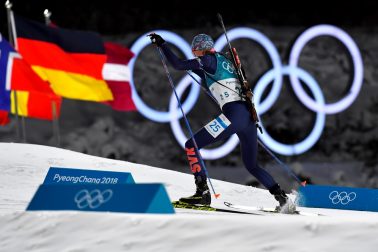 Kórea Pjongčang ZOH2018 SR biatlon 7,5 km šprint ženy