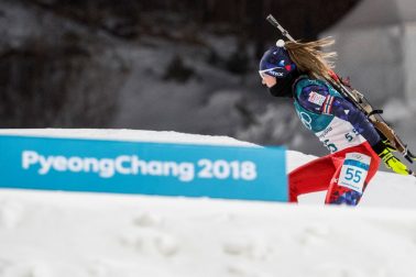 Kórea Pjongčang ZOH2018 SR biatlon 7,5 km šprint ženy