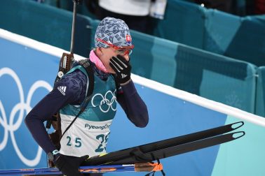 Kórea Pjongčang ZOH2018 SR biatlon 7,5 km šprint ženy