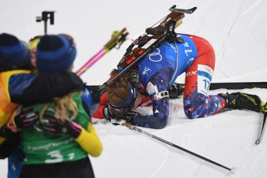 Kórea SR Pjongčang ZOH2018 biatlon štafeta ženy 4x6 km