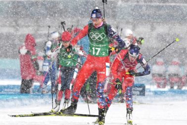 Kórea SR Pjongčang ZOH2018 biatlon štafeta ženy 4x6 km