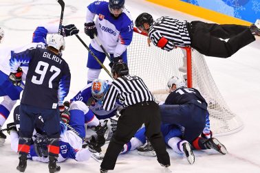 Kórea Pjongčang ZOH2018 hokej USA Slovensko