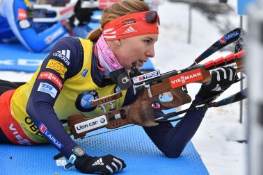 Nemecko Biatlon Ženy Oberhof stíhacie