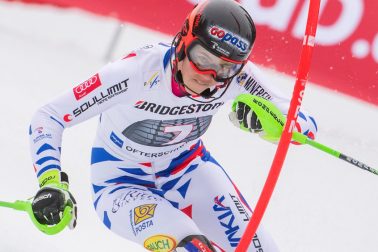 Nemecko SR Ofterschwang lyžovanie slalom ženy SP 1. kolo