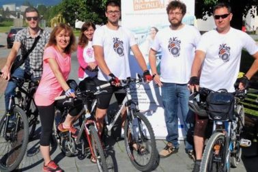 do prace na bicykli olovrant