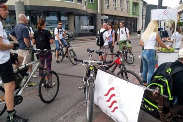 do prace na bicykli ranajky
