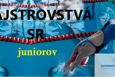 plagat MSR juniorov v plavani