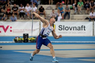 SR Šamorín atletika míting P - T - S oštep muži TTX