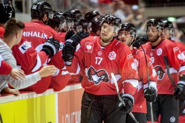 SR hokej LM 1. kolo Banská Bystrica Jyväskylä BBX