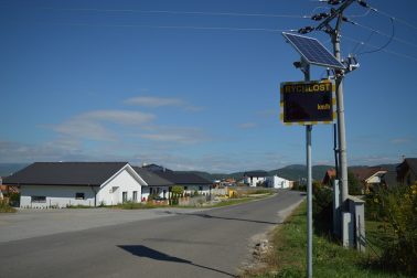 Merače rýchlosti Pršianska cesta