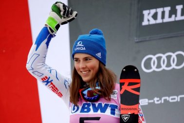 USA Killington Slalom Alpské Lyžovanie Ženy