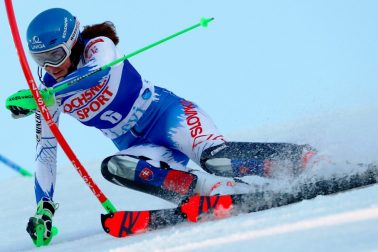 Fínsko SR Levi alpské lyžovanie SP slalom ženy 1. kolo