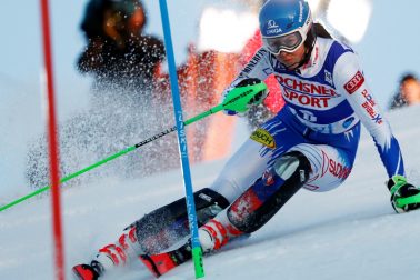 Fínsko SR Levi alpské lyžovanie SP slalom ženy 1. kolo