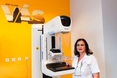Vedúca lekárka rádiologického oddelenia Mammacentra sv. Agáty v Banskej Bystrici MUDr. Marcela Beerová