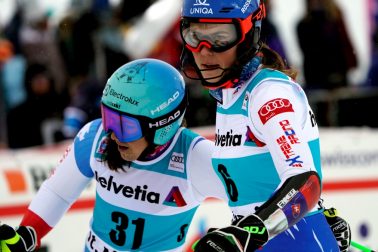Švajčiarsko slalom SP paralelný slalom Vlhová