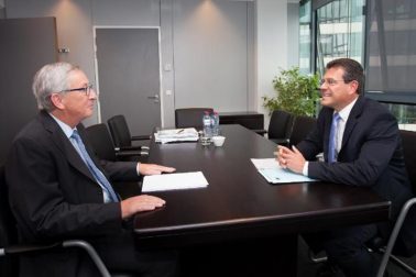 juncker a sefcovic