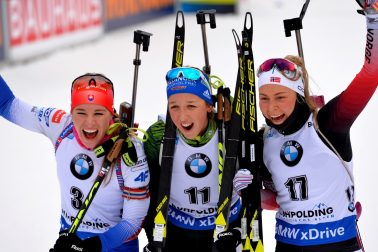 Nemecko SR Ruhpolding biatlon mass ženy SP