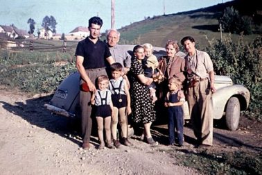 10 S rodinou na Donovaloch 1958