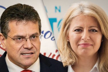 maros sefcovic a zuzana caputova