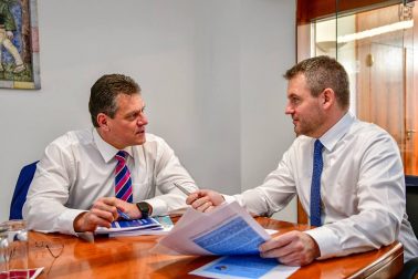 maros sefcovic a peter pellegrini