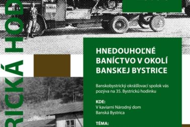 plagát HNEDOUHOĽNÉ BANÍCTVO