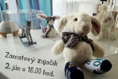 Zamatový zajačik 2. jún o 16.00 hod.