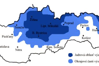 mapa vykytu medvedov v sr