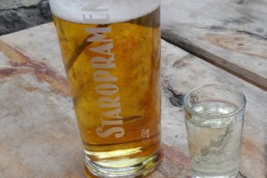 pivo a borovicka