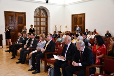 Konferencia Slovenské národnostné školstvo a zachovanie národnostného povedomia v krajinách strednej, južnej a východnej Európy.