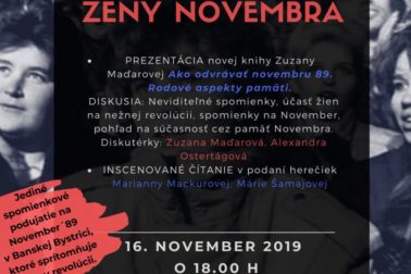 ŽENY NOVEMBRA plagát