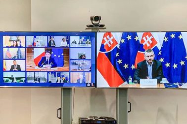 videokonferencia premierov eu