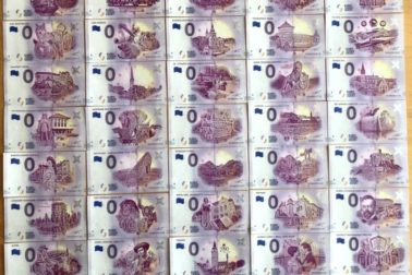 euro souvenir bankovky