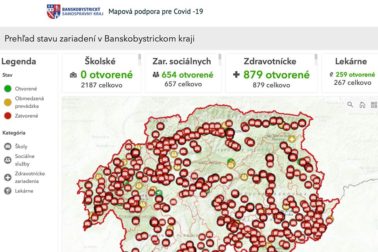 mapa institucii bbsk