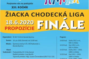 ziacka liga propozicie