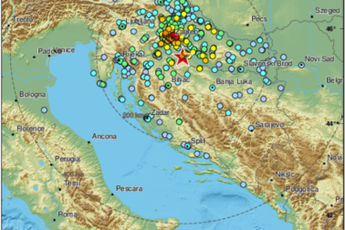 mapa zemetrasenia