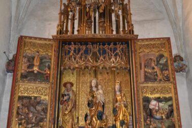 Oltár sv. Barbory