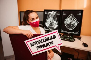 Takto si v Mammacentre pripomenuli Medzinárodný deň za zdravé prsia.