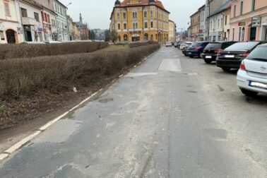 Úsek od Slovenskej pošty po Hungáriu