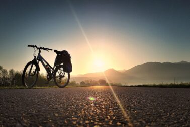 foto do prace na bicykli