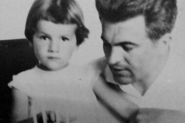Jozef Komoň s dcérou Dankou