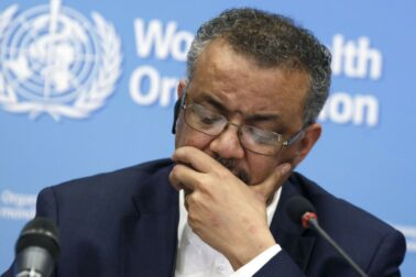 generálny riaditeľ WHO Tedros Adhanom Ghebreyesus