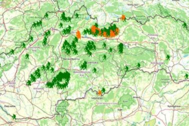 mapa turisticky semafor