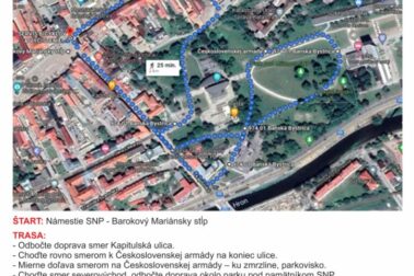 KROK ZA KROKOM mapa