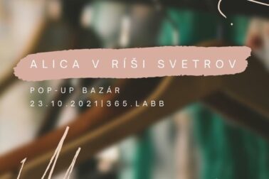 plagát pop-up bazár