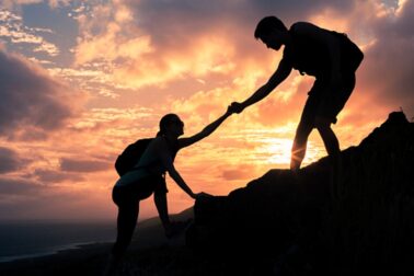 People helping and team work concept.